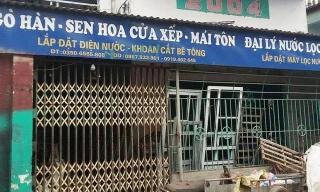 Nhà ông Đ, nơi xảy ra sự việc