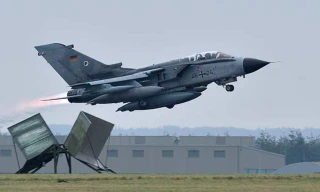 Máy bay trinh sát Tornado của Đức. (Ảnh: AFP)
