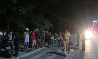 Hiện Trường vụ việc. Ảnh: Phạm Nhài