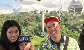 Hiện tại, Hải Anh tập trung và kinh doanh và gia đình.