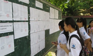 Thí sinh Hà Nội dự thi tốt nghiệp THPT (ảnh: Quang Anh)