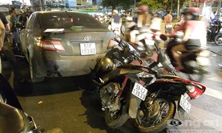 Hiện trường vụ tai nạn