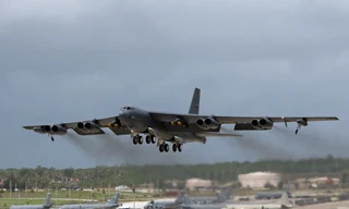 Máy bay ném bom B-52 của Mỹ. (Ảnh minh họa: AP)