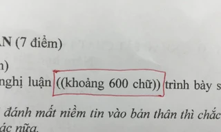 Khảo sát chất lượng THPT Hà Nội: Đề Văn sai 4 lỗi chính tả