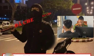 Công an 'sờ gáy' đối tượng nhờn pháp luật, vác kiếm đứng giữa đường 