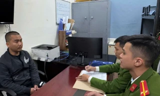 Một trong 7 đối tượng tại cơ quan công an