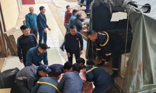 Bộ Công an đưa hàng tấn thiết bị hiện đại sang Myanmar làm nhiệm vụ cứu hộ