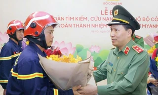 Đoàn cứu hộ Bộ Công an hoàn thành xuất sắc nhiệm vụ, lan tỏa hình ảnh đẹp trong mắt bạn bè quốc tế 