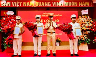 Cục CSGT có thêm 3 phó cục trưởng
