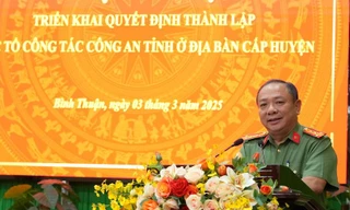 Lập các tổ công tác sau khi giải thể công an cấp huyện
