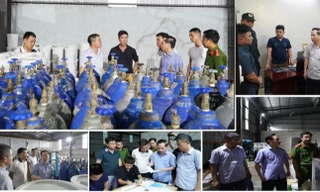 Bộ Công an biểu dương vụ triệt phá đường dây sản xuất khí cười quy mô lớn