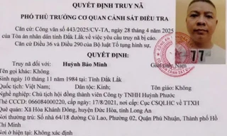 Truy nã cựu chủ tịch một công ty về tội tham ô và rửa tiền