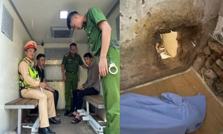 Đã bắt được 2 phạm nhân khoét tường vượt ngục khỏi trại giam ở Hà Nội