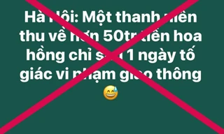 Cục CSGT phản hồi về thông tin 'người cung cấp tin vi phạm giao thông được nhận tiền thưởng'