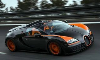 Xem siêu ‘mui trần’ Bugatti Veyron lập kỷ lục