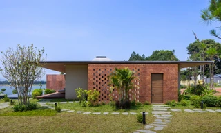 Nhà bên hồ khiến nhiều người mê mẩn vì lối xây dựng đặc biệt