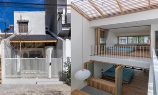 Ngỡ ngàng với kiểu nhà cấp 4 gác lửng cho gia đình nhiều thế hệ