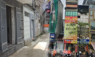 Nhà riêng trong ngõ Hà Nội ra giá cả trăm triệu m2