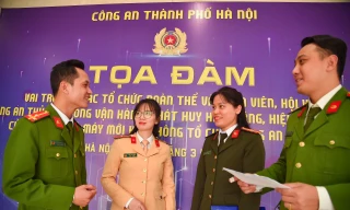 Tuổi trẻ Công an Thủ đô phải xung kích ngay từ tuyến đầu cơ sở 