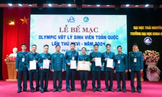 Học viện Phòng không - Không quân giành giải Nhì Olympic Vật lý sinh viên toàn quốc