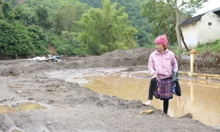 Ngổn ngang sau lũ dữ ở Chiềng Nơi 