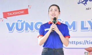 Hoa hậu Lương Thùy Linh tư vấn sĩ tử cách giảm áp lực khi ôn thi