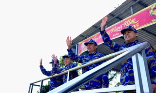 Tết sớm ở 'mắt thần' canh giữ biển trời Đông Bắc