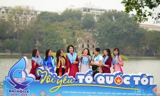 Đại biểu thanh niên về Thủ đô dự Đại hội Hội LHTN Việt Nam lần thứ IX 