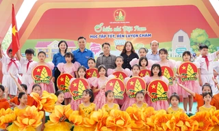 Sôi nổi ngày hội thiếu nhi học tập tốt, rèn luyện chăm