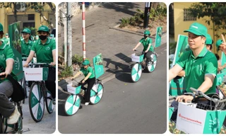 Sinh viên diễu hành ‘tiết kiệm xanh’ nâng cao ý thức bảo vệ môi trường 