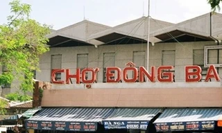 Cuối thu đi chợ Đông Ba