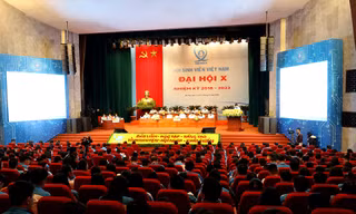 Toàn cảnh Đại hội đại biểu toàn quốc Hội Sinh viên phiên thứ nhất