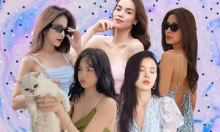 3 mẫu đầm "hack tuổi" thần sầu của sao Việt: Đầm hai dây được ưa chuộng nhất!