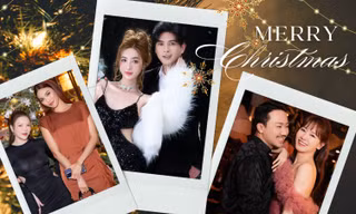 Lý Nhã Kỳ "lên đồ" gần 2 tỷ đón Giáng sinh, Trấn Thành khoe ảnh tình cảm bên Hari Won