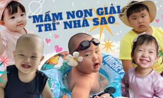 Những "mầm non giải trí" V-Biz: Leon nhà Hồ Hà cũng phải "chào thua" con trai Xuân Bắc
