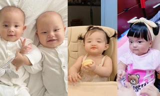 Hot kids nhà sao Việt: Cặp song sinh nhà Hà Hồ đi vững, con gái Đông Nhi tập nói cực đáng yêu