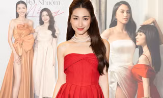 Hòa Minzy không sợ bị "dìm", vẫn tỏa sáng khi đứng cạnh dàn siêu mẫu, Hoa hậu