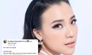 Á hậu Hoàng Oanh lên tiếng về việc ly hôn, khẳng định bản thân đã cố gắng hết lòng