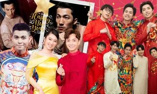 Dàn trai đẹp showbiz Việt diện áo dài đón Tết: Liên Bỉnh Phát chất lừ, Uni5 "đốn tim" fan