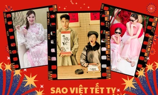 Sao Việt xúng xính khoe hình Tết: Châu Bùi - Dương Lâm khiến fan "té ngửa"