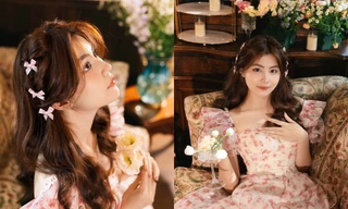 Hạt Dẻ - con gái MC Quyền Linh đẹp trong veo qua bộ ảnh đánh dấu tuổi trăng rằm