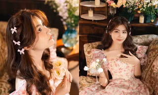 Hạt Dẻ - con gái MC Quyền Linh đẹp trong veo qua bộ ảnh đánh dấu tuổi trăng rằm