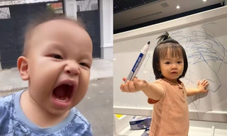 Hà Hồ và Cường Đô La khoe nhóc tỳ: Chị em Leon - Suchin siêu quậy, siêu đáng yêu!