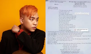 Nhạc sĩ Hứa Kim Tuyền "nối gót" Đen Vâu với loạt bài hát ý nghĩa xuất hiện trong đề thi