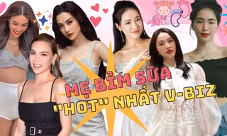 "Hội mẹ bỉm sữa" có vóc dáng cực chuẩn của V-Biz: Đông Nhi, Bảo Thy và người đẹp nào?