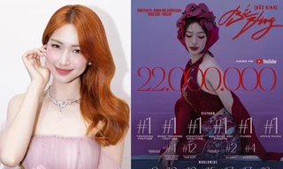 MV "Bắc Bling" của Hòa Minzy lại lập thêm thành tích mới