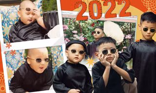 Nhóc tỳ nhà Trà My Idol cosplay "thầy đồ": Harry cực điển trai, Hayden thả dáng mặn mòi