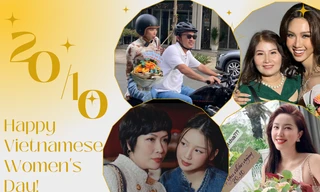 Sao Việt 20/10: Tiến Luật chở Tóc Tiên đi giao quà cho Thu Trang, H'Hen Niê được trai lạ tặng hoa