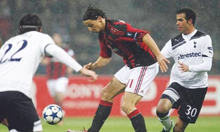 Milan khó vượt qua Tottenham sau khi đã thất bại 0-1 ở trận lượt đi Ảnh: Getty Image