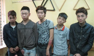 Các đối tượng bị bắt giữ